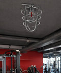 Rock Solid Heavy Duty Fire Sprinkler Head Guard Sturdy Iron Metal Shield Cover For Ceiling Pipe Setup Durable Cage Protector Built Tough As Nails For Commercial Facilities Knockout Protection installed in gym ceiling