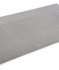 Heavy Duty Aluminum Dock Plate 72 By 36 Inches With 3/8 Inch Thickness And 4300 Pound Capacity angled view showing the ramp's surface.