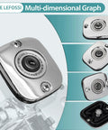 Chrome Front Brake Master Cylinder Cover And Fluid Reservoir Cap For Harley Davidson Dyna Softail Touring Electra Glide