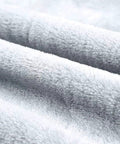 Close-up of fleece material on Heavyweight Fleece Hoodie For Men With Full Zip And Warm Inner Lining Thick Winter Coat Style Sweatshirt