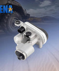 Dodge Ram 48RE Transmission Throttle Valve Actuator Replacement For 2003 2004 2005 2006 2007 2008 2009 53041140AB 609045 TH463 Direct Fit OEM Equivalent For 2500 3500 Models, silver direct-fit throttle actuator with connector