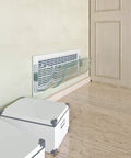 Air Vent Deflector Set For 8.5 To 15 Inch Vents With Magnetic Adjustable Heat And AC Deflectors Non Melting Construction For Sidewall