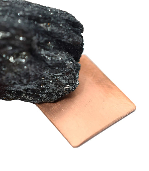 Rock And Mineral Identification Kit With 7 Tools For Quick Rock And Mineral Testing using copper square for mineral hardness