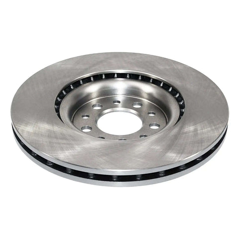 Professional Front Vented Brake Rotor For Late Model Applications Built With Beefy Metallurgical Castings For Consistent Strength