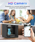 Camera Live View Kit For Adventurer 5M And Adventurer 5M Pro And AD5X 3D Printer Real Time Monitoring With LAN Access And Flash Maker App