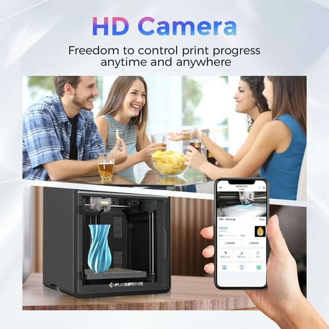 Camera Live View Kit For Adventurer 5M And Adventurer 5M Pro And AD5X 3D Printer Real Time Monitoring With LAN Access And Flash Maker App