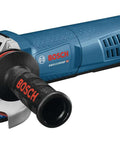 Pro Level 5 Inch Angle Grinder With Fully Variable Speed Control And Multi Grip Paddle Switch Powered By A Badass 13 Amp Motor and Rock Solid X-Lock Quick Change Mount.