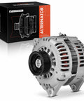 Alternator For 2001 Nissan Maxima And Infiniti I30 3.0L V6, 12V 100A With 6-Groove Pulley Clockwise Rotation, box packaging