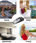 Door Stop Alarm 120dB Siren 4 Pack Non Slip Security Wedge Alarm For Travel Home Dorm Hotel Apartments Entry Alert Safety Device For Women And Kids Great For Apartments And Dorms Too black wedge alarm for home, hotel, apartment, and travel use