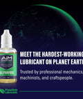 Extreme Duty Lubricant 3 In 1 Oil For Home, Garage And Gym Equipment, Rust Busting Penetrates Deep, Quiet Squeaks, Cleans And Protects Hinges, Doors, Tools And More, Small Bundle 1oz Plus 4oz, Made In USA 1oz bottle