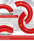 Ford Tow Hook Covers 2-Pack for F150 2004-2025, Bronco, Tundra shown with serrated edges for stability and wear resistance
