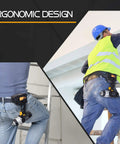 Workers using 20V Cordless Impact Wrench With Half Inch Chuck 450 Newton Meters Max Torque 4.0Ah Lithium Battery on construction site