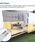 Grab These Rugged 22 Inch Soft Close Heavy Duty Drawer Slides That Can Handle Up To A Massive 265 Pound Load Capacity on van