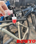 Applying Pro Grade Mineral Oil Brake Fluid For Shimano Tektro TRP Hydraulic Brakes Two 60ml Bottles Road And Gravel Bikes