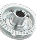 Front Wheel Hub Assembly For Audi TT Quattro 2000 2006 Left Driver Side Or VW Beetle Golf Jetta 1998 2010 Right Passenger Side Replacement Wheel Hub Direct Fit Easy Install in silver.