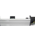 Beefy 200mm Travel Double Linear Rail With SFU1605 Ballscrew And NEMA23 Stepper Motor For DIY CNC Router X Y Z Linear Stage Actuator And 3D Printer High Precision 0.03mm Repeatability And 40kg Horizontal Load 15kg Vertical, 200mm aluminum rail with stepper motor