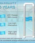 Brighten Any Space With 36W U Bend LED Tube Light T8 T12 5400 Lumens 3500K Warm Light Replaces 2 Fluorescent Tubes, display with warranty