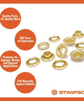 Heavy Duty Sheet Metal Grommet And Washer Set Built To Last In Marine Grade Stainless Steel For Durable And Reliable Performance Four Gauge Grommets And Washers Worth Every Penny One Thousand Sets Included with quality and warranty features.