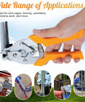 Type M Nail Ring Pliers With 3600 Clips Hog Ring Pliers For Fencing And Upholstery Diy Projects All In One Pro Grade Heavy Duty Tool Kit