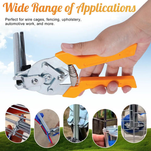 Type M Nail Ring Pliers With 3600 Clips Hog Ring Pliers For Fencing And Upholstery Diy Projects All In One Pro Grade Heavy Duty Tool Kit