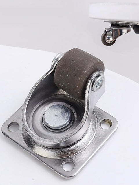 Heavy Duty Brown Rubber Swivel Casters Making Heavy Furniture Movements No Sweat Glides Smooth As Butter On Hardwood And Carpet