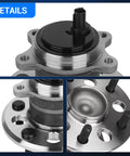 Details of Rear Right Wheel Hub And Bearing Assembly For Toyota Camry 2012-2017 And Avalon 2013-2018, 5-Lug With ABS