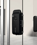 Keyless Entry Smart Glass Door Lock With Bluetooth Code App And Fob For 12mm Frameless Swing Doors No WiFi Needed Instant Remote Access