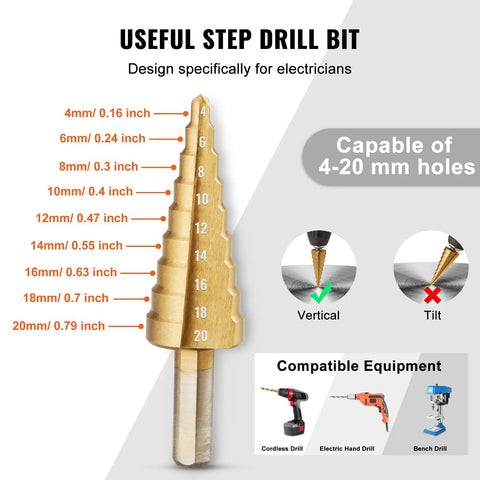10 Ton Hydraulic Knockout Punch Kit With Half Inch To Two Inch Conduit Die Set Puncher Six Dies Step Drill Bit Carrying Case
