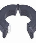 8 Piece 80mm Excavator Bucket Pin Shim Kit For Skid Steer Attachments, 5mm Thick Polymer Washers That Tighten Loose Dipper Arm And Bucket Joints, Built Tough For High Impact Digging, stacked black shims