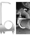 2.5 Inch Exhaust Hanger Kit With Clamp Adjustable Exhaust Pipe Hangers For Vibration Damping And Muffler Fix installation example