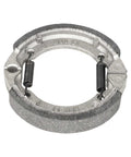 Front Drum Brake Pad Shoe Replacement for Electric Scooters Rugged Brake Shoes with aluminum construction visible