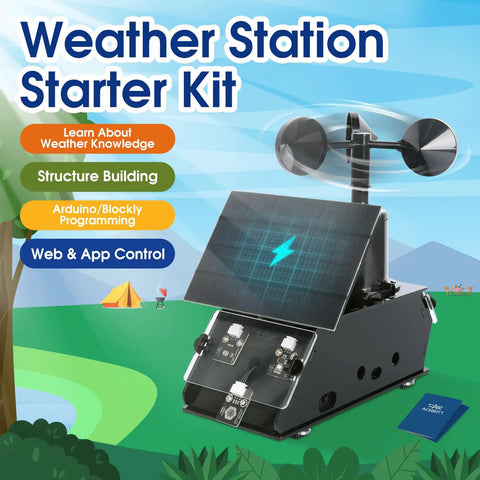 Ultimate ESP32 Weather Station Kit For IoT Nerds With Weather Forecast Temperature Humidity Wind And Rain Sensor Outdoor Sensor Set
