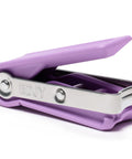 Pro-Grade Fingernail Cutter With Sharp Stainless Steel Blade, Ergonomic Handle, Rust-Resistant Nail Clipper for Men and Women, Lilac Finish