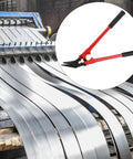 Heavy Duty Strapping Cutter For Steel And Polyester Crafted From High Carbon Steel To Glide Right Through Wide Straps With Zero Hassle and Rock Solid Grip For Daily Warehouse Jobs near steel strapping rolls.