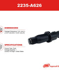 Anvil Assembly For Impact Wrench 2235 A626 Replacement Part, durable black metal with precision fit, heavy duty tool upgrade.