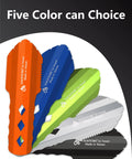 Five colored Backpacking Trowel Aluminum Shovel Multitool With Longer Handle For Hiking Camping And Survival Gear Black 1 Pack