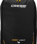 Front view of Moby Light Wheeled Luggage For Scuba Gear And Water Sports, Ultra Lightweight Yet Built Tough Bag With Side Opening