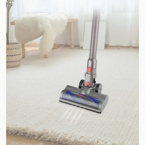 Motor Head Replacement For V15 V11 V10 V8 V7 Vacuum Cleaners, High-Suction Motorhead cleaning beige carpet in modern room