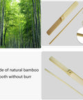 Dragonfly Propeller Toys Set For Outdoor Fun, 10 Pack Wooden Flying Dragonflies For Boys And Girls showing bamboo material and smooth finish.