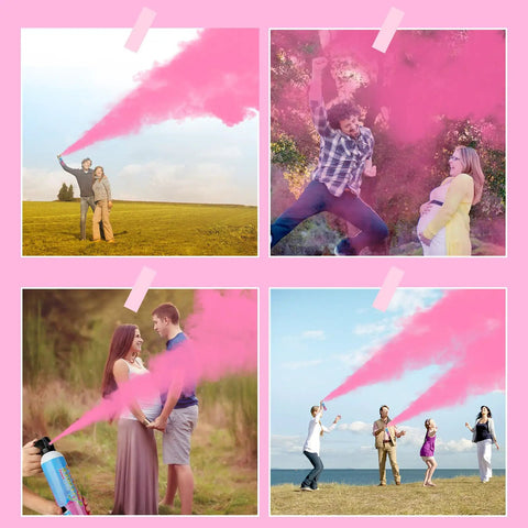 Absolute Banger 4 Pack Gender Reveal Fire Extinguisher Pink Color Blaster For Baby Shower Party Decor Long Range Smoke Spray Over 5 Feet Lowkey The Coolest Way To Kick Off Your Celebration With These Legit Crowd Pleasers For Expectant Parents