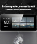 Wall Mounted Instant Heat Office Water Cooler With Touch Screen And 5 Temperature Levels Plus 4th Level Water Volume Control