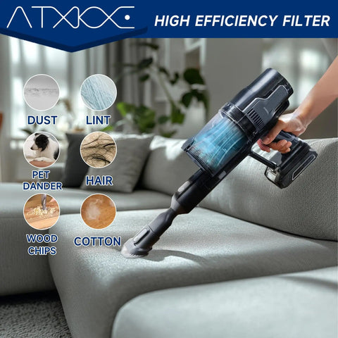 Six Pack XR Filter Replacement For Cleanview XR 200W And Cleanview XR Pet 300W Stick Cordless Vacuum Cleaner Models 3789U 3789X 3797V 3797W 3789 3797 Bundle, HEPA pleated paper