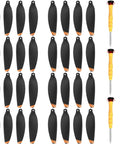 32 Pcs Propeller Blades For Mini 4K Mini 2 Mini 2 SE And Mini SE Replacement Low Noise Quick Release Drone Prop Wings Compatible With DJI Mini Series Accessories with screws and screwdrivers