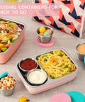 Six Pack Two Point Four Ounce Stainless Steel Dressing Containers With Silicone Lids Leakproof And Reusable Condiment Jars