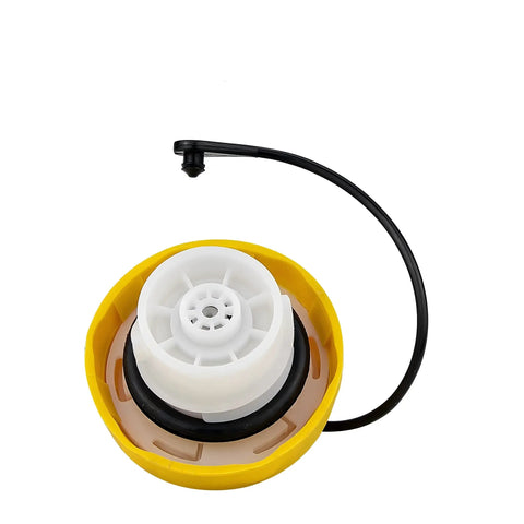 Gas Cap Replacement For 2007 2019 Dodge Ram Jeep Chrysler Vehicles E85 Compatible close-up showing vent and tether