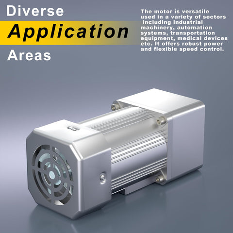 Beefy High Torque AC Motor With Gearbox 110V 300W Reversible Gear Reducer Motor Adjustable Speed 180 RPM For Agriculture and DIY