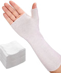 Breathable Stockinette Hand Tubing For Wrist Braces And Thumb Spica Liners, Lightweight gauze sleeve under cast wrap
