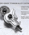 Heavy Duty Metal Cutter For Electric Drill Cutting Steel Plate Iron Aluminum Copper Sheet Metal Shear Tool with aero-grade titanium alloy casting.