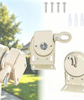 Universal Replacement Mounting Brackets For Roller Shade Systems Indoor And Outdoor Roller Blinds Kit Easy Install shown outdoors