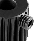 Close-up of Rugged Steel 48P Pinion Gear With 5mm Bore 41T Built Tough For One Tenth To One Fifth RC Buggies Monster Trucks Drifters
